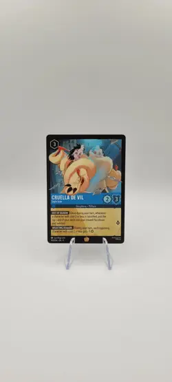 Disney Lorcana TCG: Cruella De Vil - Style Icon - 143/204 Legendary Non Foil NM - Image 2