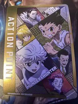 Hunter X Hunter Action Point Foil HXH - UEPR /HTR-AP01 NM - Union Arena - Image 1
