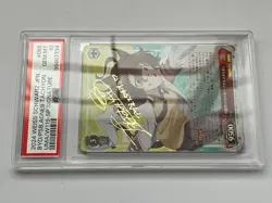 PSA10 Signed Weiss Schwarz Agnes Tachyon UMA/W119-056SP SP Uma Musume Japanese - Image 4