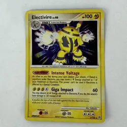 Pokemon Card: Electivire HOLO 3/130 Diamond and Pearl D&P Base Set Rare PL - Image 1