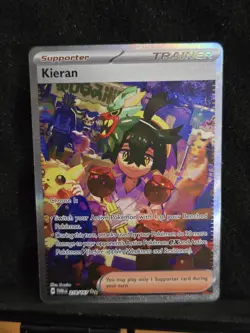 Kieran Supporter Trainer Card Pokemon TCG Scarlet & Violet 151 #3 - Image 1