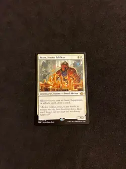 Sram, Senior Edificer [Aether Revolt] Magic MTG Cards NM/LP - Image 1