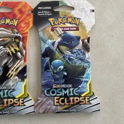 Pokemon Sun & Moon 12 Cosmic Eclipse Trading Card Game - 4 Booster Pack 820650805905 - Image 4