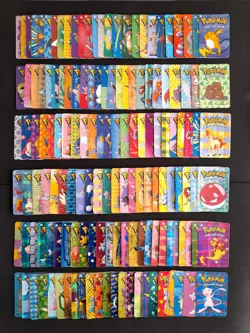 POKEMON NINTENDO 2000 BIG LOT 147 + 15 Extra Cards Pikachu Prism Japan - Image 1