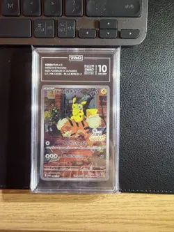 Detective Pikachu Japanese Pokemon Card 098/Sv-p Pre-Order Promo TAG 10 - Image 1