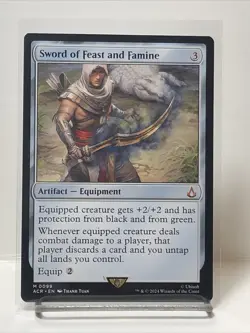 Sword of Feast and Famine (Non-foil) Assassin's Creed 0099 Mythic MTG - Image 1