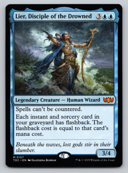 Lier, Disciple of Drowned - Commander: Tarkir: Dragonstorm MTG - Image 1