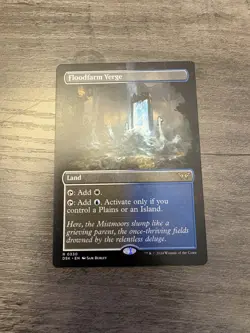 Magic the Gathering MTG Floodfarm Verge Borderless Near Mint - Image 2