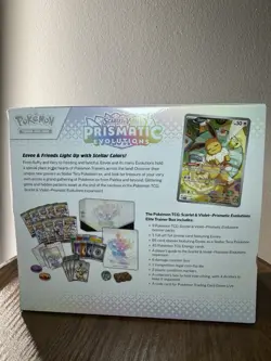 Pokemon Scarlet & Violet: Prismatic Evolutions ETB Sealed Elite Trainer Box - Image 3