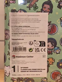 Pokemon TCG: Paldea Pokemon Trainers Zip Binder Pokemon Center Exclusive - Image 3