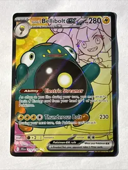 Pokemon TCG - Ionos Bellibolt Ex Journey Together Full Art 172/159 NM - Image 1