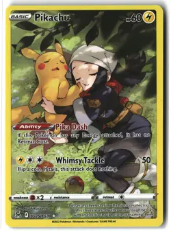 Pikachu ⭐ TG05/TG30 Holo Lost Origin Trainer Gallery Pokemon NM - Image 1