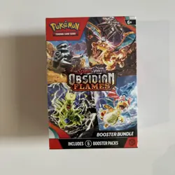 Pokemon TCG Obsidian Flames Booster Bundle SEALED 6 Packs - Image 1