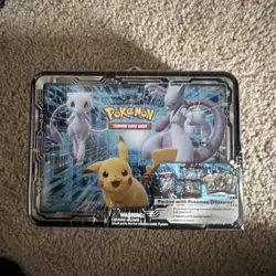 Pokemon TCG Fall 2019 Collectors Chest Tin Lunchbox SEALED (Mewtwo & Charizard) - Image 1