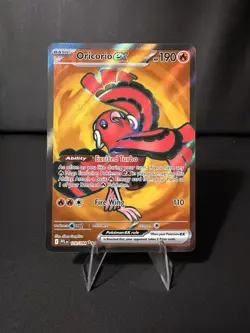 Oricorio ex 110/094 Me02: Phantasmal Flames Holo Pokemon TCG [Near Mint] - Image 1
