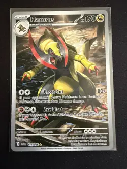 Haxorus 147/086 Black Bolt Ilustration Rare Pokemon TCG - Image 1