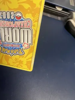 Mew Ex Signed 88/92 Pokemon 2007 World Championship Fair Condition - Image 3