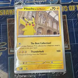 Pokemon TCG Pikachu at the Museum - Jumbo Natural History Museum Promo - Image 1