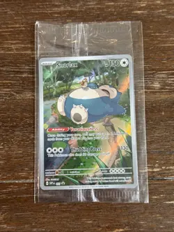 2023 Pokemon 051 SVP EN Snorlax Black Star Promo Sealed - Image 1