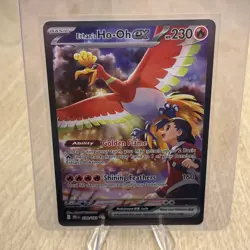 Pokemon TCG Ethan's Ho-Oh EX Sir 230/182 Destined Rivals - Image 1