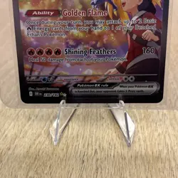 Pokemon TCG Ethan's Ho-Oh EX Sir 230/182 Destined Rivals - Image 2