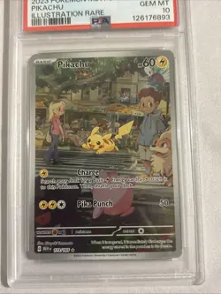 Pokemon TCG Pikachu Scarlet & Violet 151 Illustration Rare Holo PSA 10 173/165 - Image 2