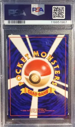 1999 POKEMON JAPANESE GYM 2 #6 BLAINE'S CHARIZARD-HOLO PSA 8 - Image 2