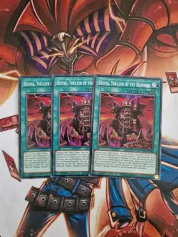 3x DAMA-EN053 Despia, Theater of the Branded Common 1st Edition YuGiOh Playset ! - Image 1