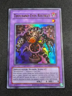 Yugioh - Thousand-Eyes Restrict RP02-EN021 Unlimited Ultra Rare NM - Image 1