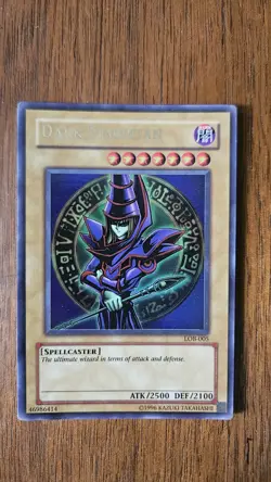 Yu-Gi-Oh! - Dark Magician - Unlimited Ultra Rare - LOB-005 - VLP - Image 1