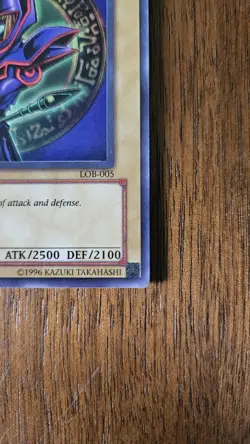 Yu-Gi-Oh! - Dark Magician - Unlimited Ultra Rare - LOB-005 - VLP - Image 5