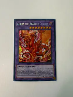 Yugioh - Albion the Branded Dragon - Secret - 1st - MP22-EN076 - NM - Image 1