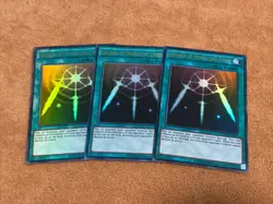 🔥 3x Yugioh Swords of Revealing Light YGLD-ENB17 Ultra Rare NM PLAYSET 🔥 - Image 1