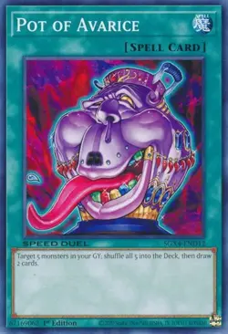 Pot of Avarice - SGX4-END12 - NM/VLP - Common - 1st ed - Yugioh - Image 1