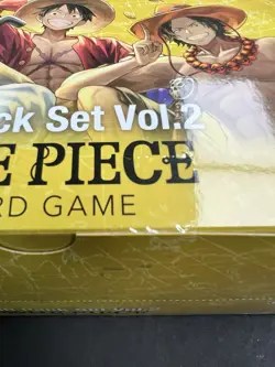 Sealed Case - One Piece DISPLAY 12x Mini Tin Pack Set VOL. 2 TS-02 TS02 English - Image 2
