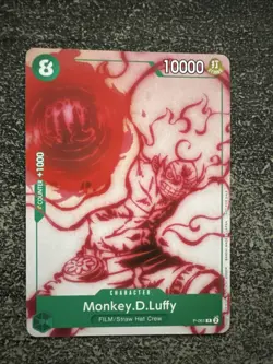 CARTE ONE PIECE - P - P-061 MONKEY D LUFFY ENGLISH - Image 1