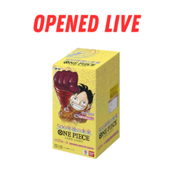 [Opened Live] One Piece Japanese OP07: 500 Years In The Future Booster Box - Image 1