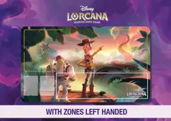 Disney Lorcana Playmat – Woody - Buzz Lightyear - TCG Ready – 600 x 350 mm - Image 2