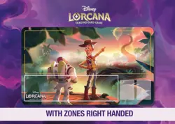 Disney Lorcana Playmat – Woody - Buzz Lightyear - TCG Ready – 600 x 350 mm - Image 3
