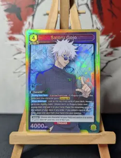 Union Arena Jujutsu Kaisen Gojo Satoru SR UEX02BT/JJK-2-004 Holo Foil NM CCG - Image 1