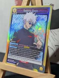 Union Arena Jujutsu Kaisen Gojo Satoru SR UEX02BT/JJK-2-004 Holo Foil NM CCG - Image 2
