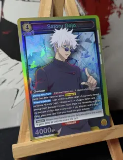 Union Arena Jujutsu Kaisen Gojo Satoru SR UEX02BT/JJK-2-004 Holo Foil NM CCG - Image 3