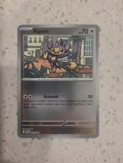 Aipom Reverse Holo Phantasmal Flames 078/094 Pokemon TCG Card Near Mint +🎁 - Image 1