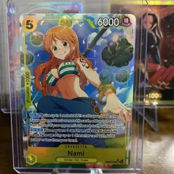One Piece Card Game Nami SR Alt Art EB03-053 English NM Heroines Edition - Image 1