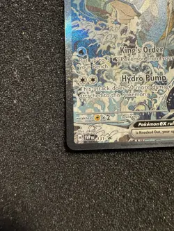 Kingdra EX 131 Pokemon TCG Scarlet & Violet Black Star Promo Holo Card - Image 5