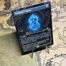 MTG Innistrad Remastered Conjurer's Closet Borderless, Regular Card #321 - Image 1