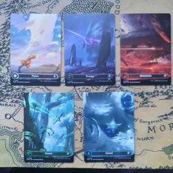 [MTG] Edge of Eternities Full Art Basic Lands (Reg) (EOE) NM x5 cards - Image 1