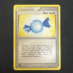 RARE CANDY 88/100 - NON-HOLO TRAINER - EX Sandstorm - E-Reader Pokemon Card - Image 1