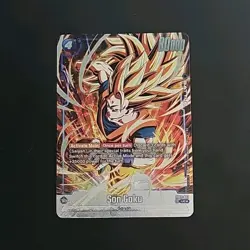 Dragon Ball Super Son Goku Foil Battle Card FB02-051 30000 Power Cost 4 - Image 1