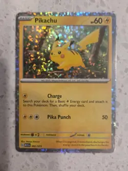 Pikachu 002/015 McDonald's 2024 Holo Pokemon Tcg Card NM +🎁 - Image 1